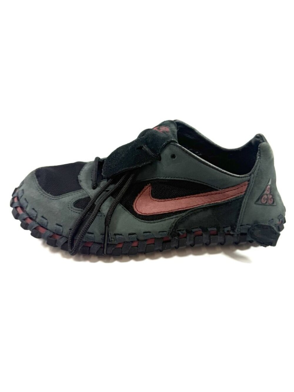 SAMPLE Nike ACG Terra Cl Womens Shoes Size 7 Leather Lace Up Mesh Woven Sole